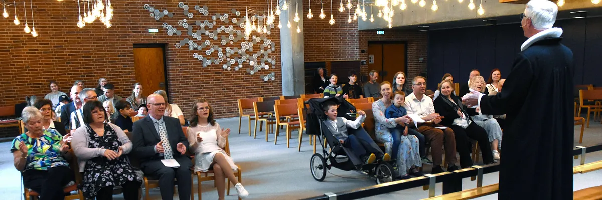 Konfirmation i Jakobskirken af elever fra Lysholmskolen